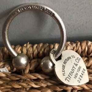 Tiffany & Co. Silver 825 Key Chain